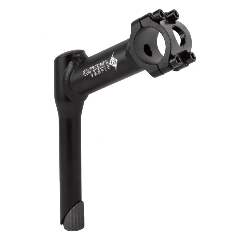 Origin8 Pro Fit 4-Bolt MTB Quill Stem 110 31.8 Black