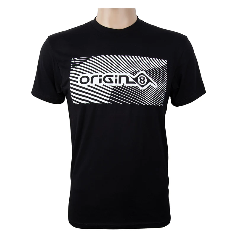 Origin8 Speed T-Shirt XXL Unisex Black Cotton/Polyester Origin8 Speed