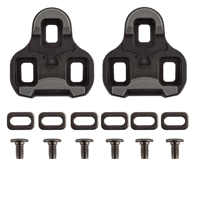 Origin8 Split 4.5 KEO Compatible Cleats Black/Grey Look Keo 4.5° Float
