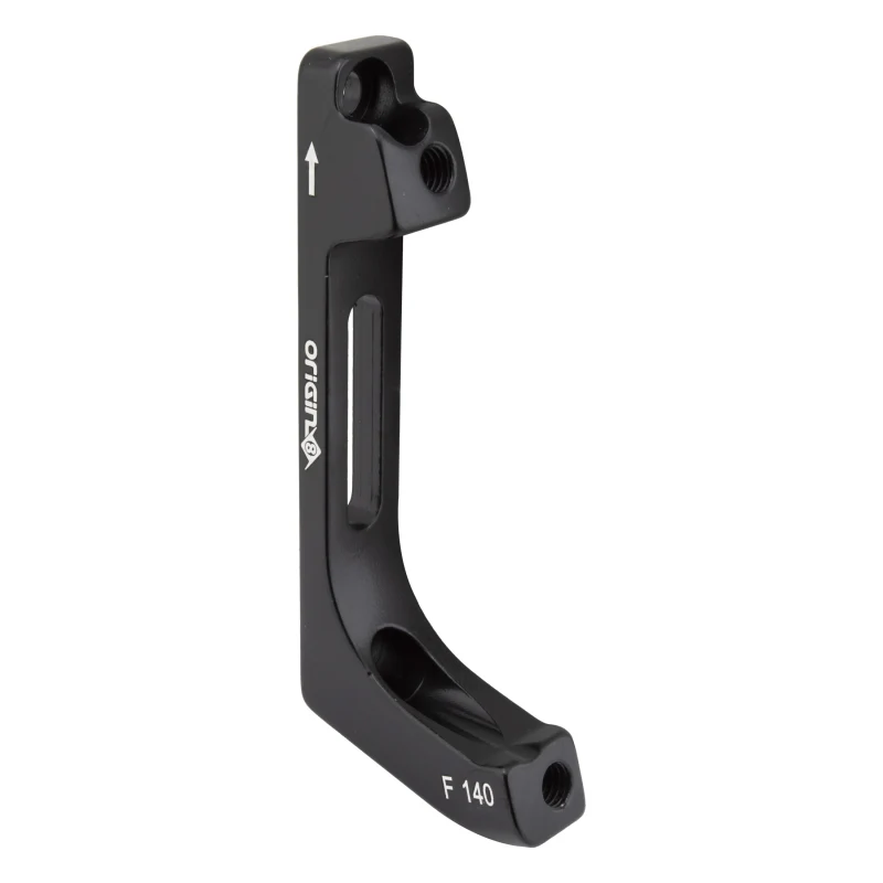 Origin8 Vise Flat Mount to Post Mount Disc Adapter 140mm/160mm Flat Mount Post Mount Black 0mm