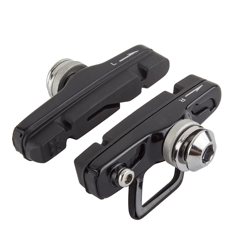 Origin8 Vise Road Cartridge Pads Shimano 55mm All-Weather Alloy+ Black