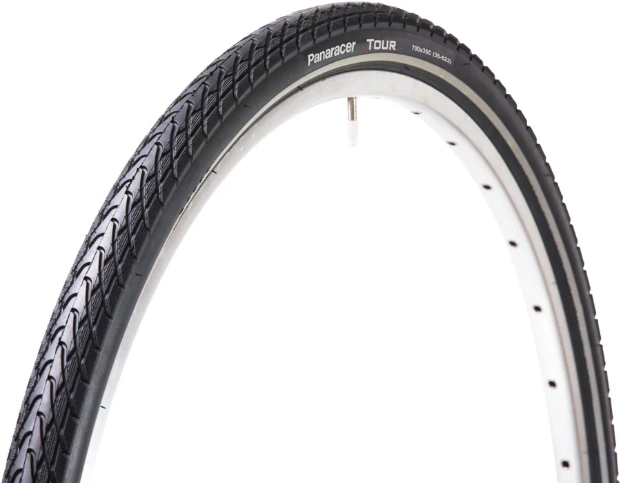 Panaracer TourGuardPlus Tire - Clincher Wire Black/Reflective