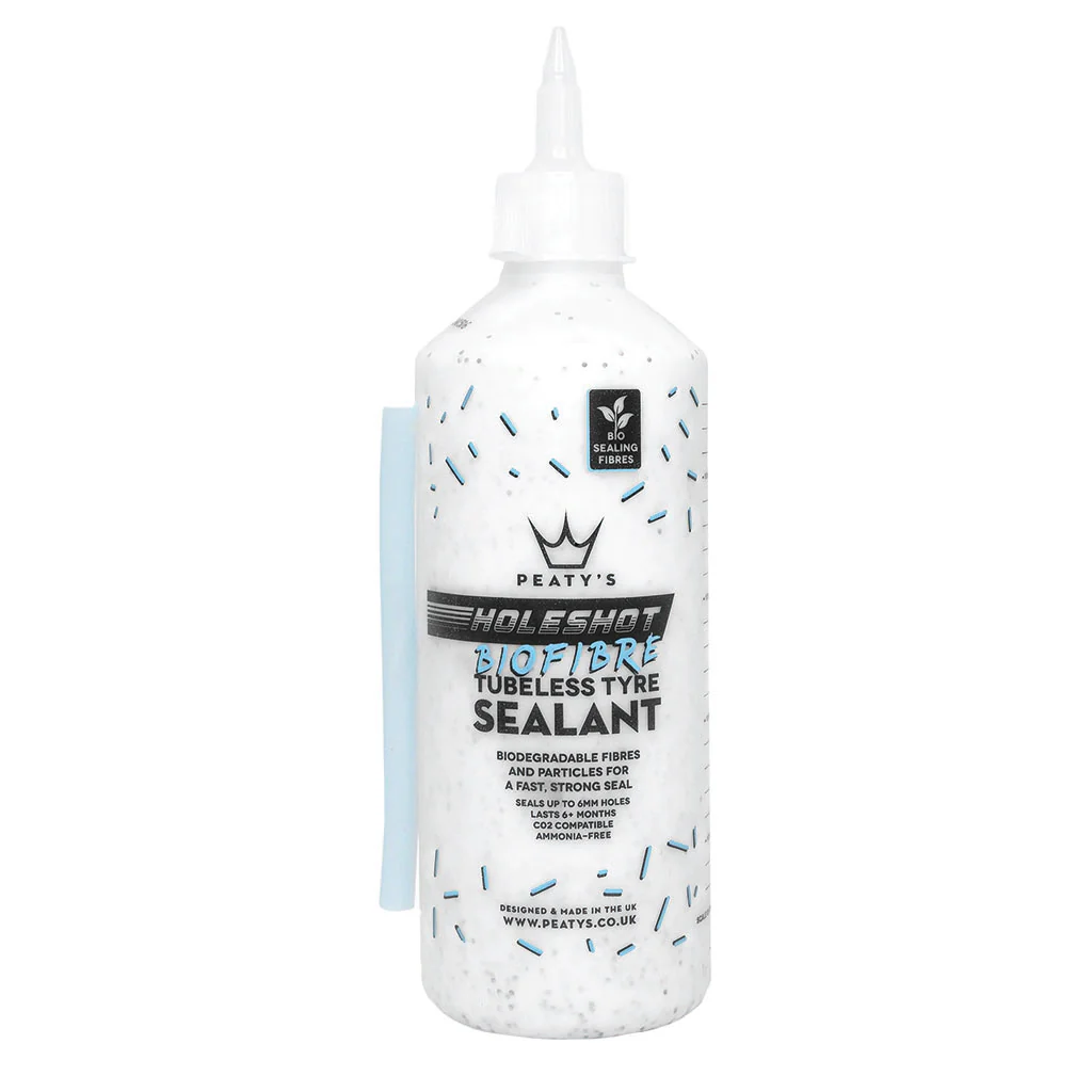 Peaty's Holeshot BioFibre Tubeless Tire Sealant - Image 2