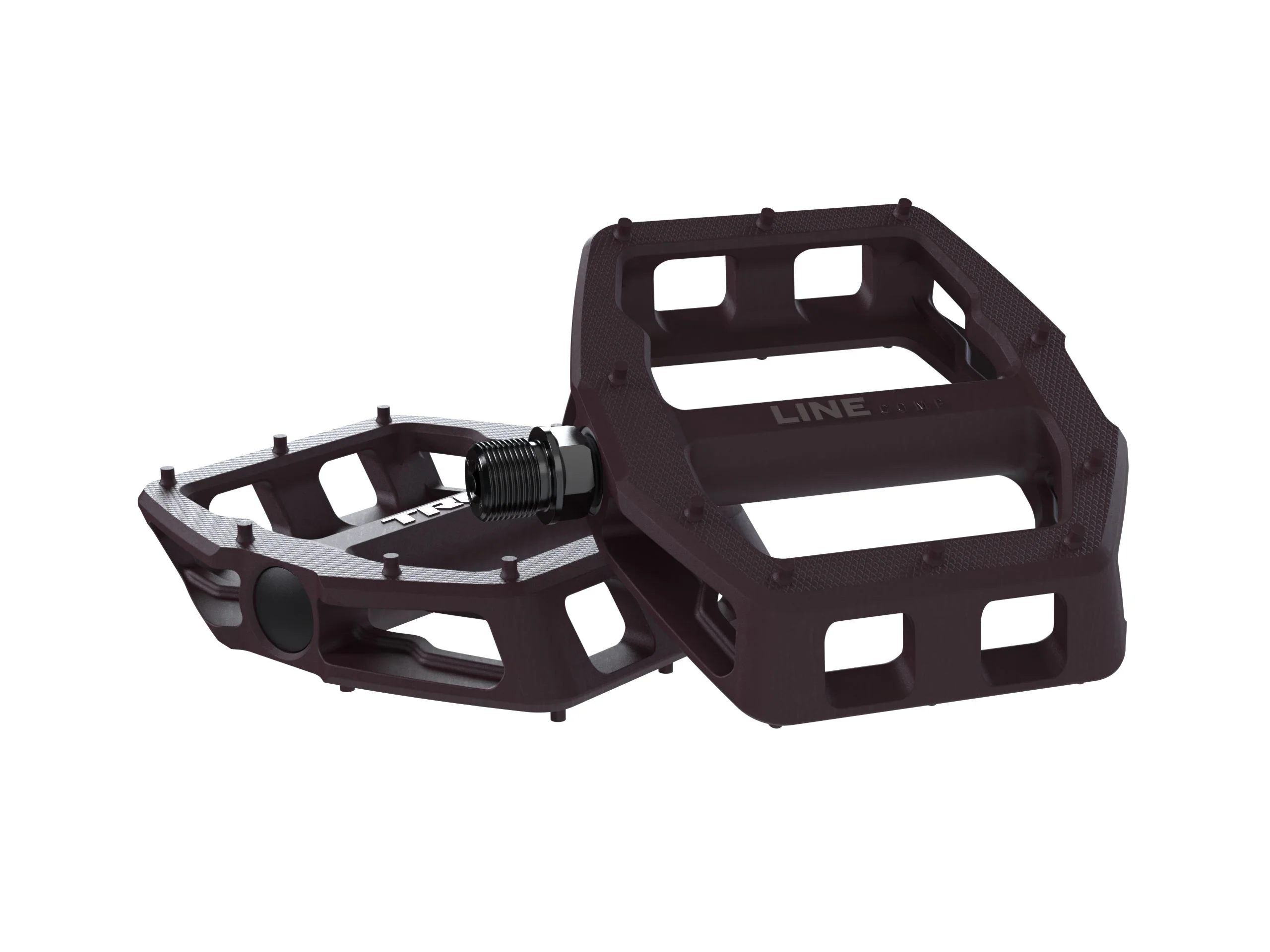 Trek Line Comp Flat Mulberry Pedal