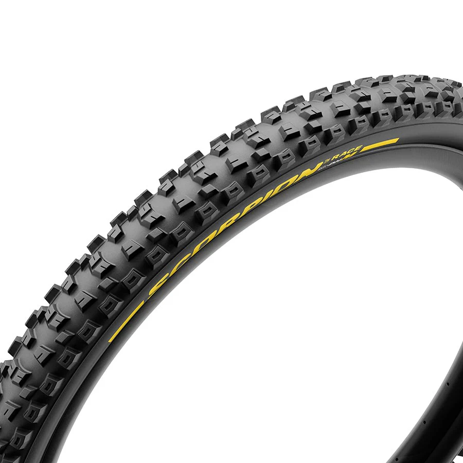 Pirelli Scorpion Race DH M Mountain Tire - Folding Tubeless Ready SmartEVO DH DualWALL 60TPI Black