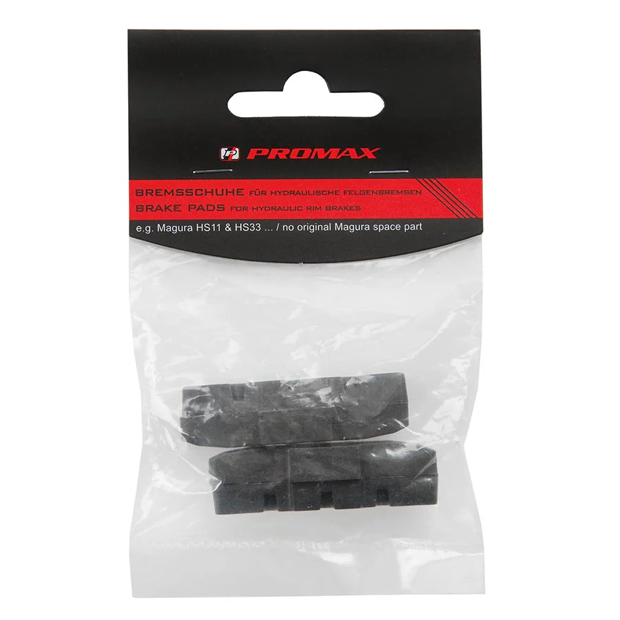 Promax 50 H Cantilever Brake Pads Magura Rubber Black Pair