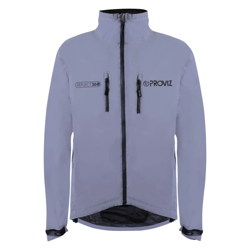 Proviz Reflect360 Cycling Jacket XXL Men`s Reflective Grey Yes
