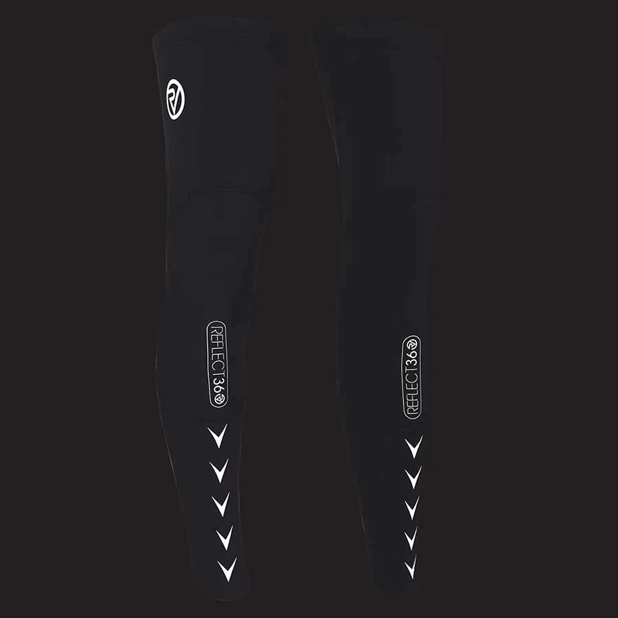 Proviz REFLECT360 Leg Warmers Black/Reflect - Pair
