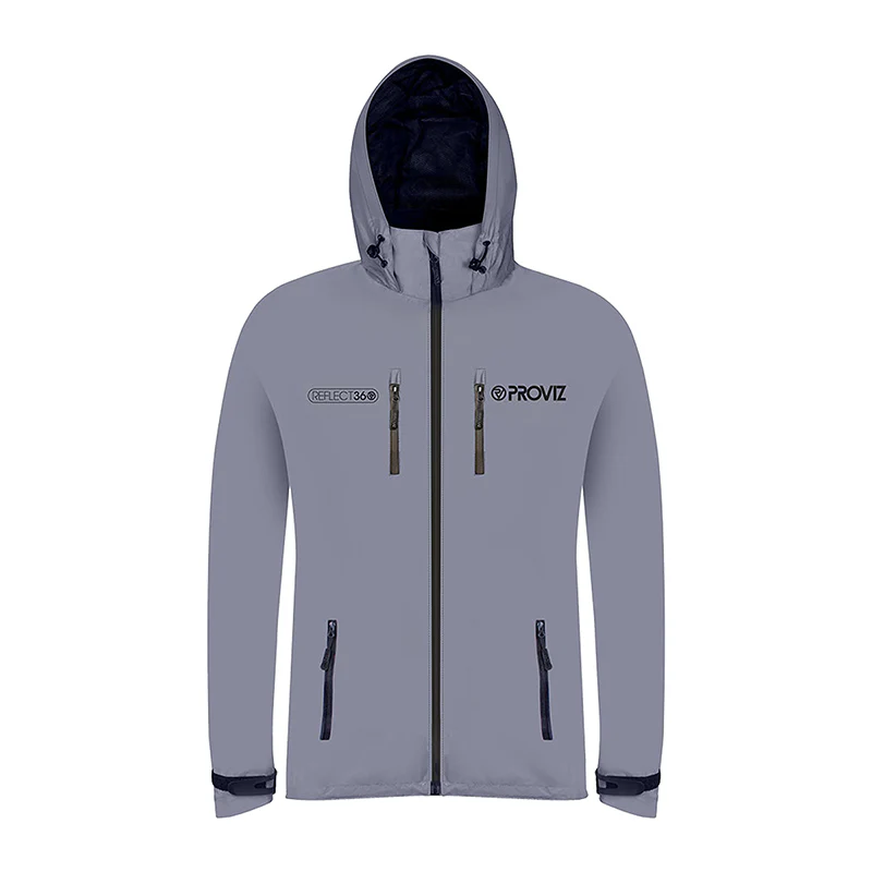 Proviz Reflect360 Outdoor Jacket XXL Men`s Reflective Grey Yes
