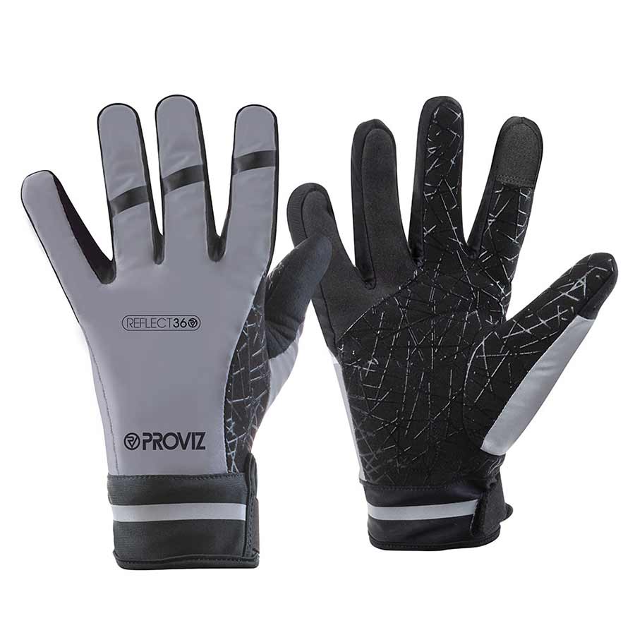 Proviz REFLECT360 Winter Gloves Silver - Image 2