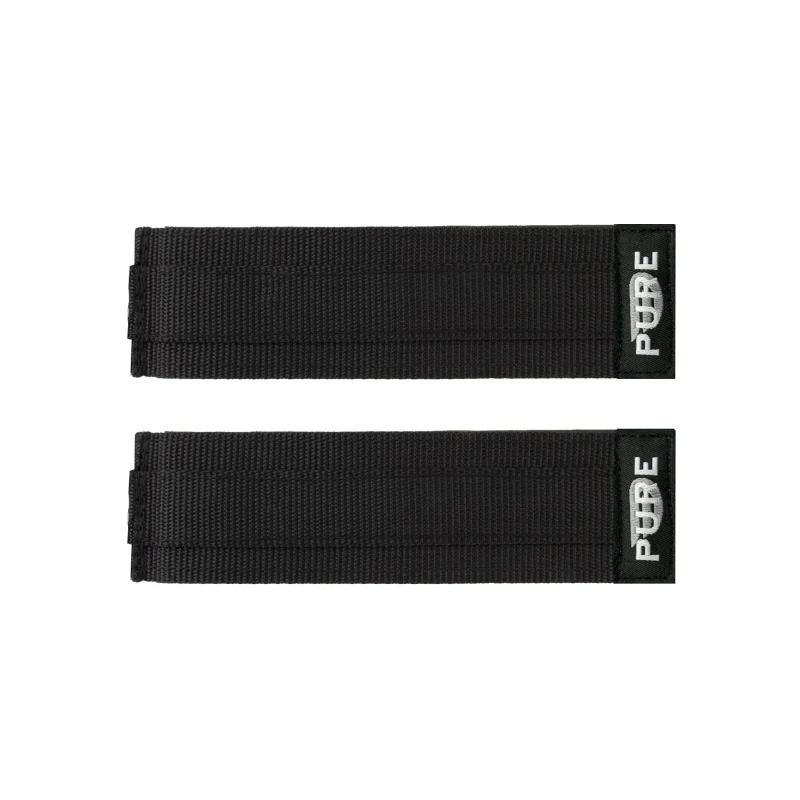 Pure cycles Pro Footstrap Double Black Nylon