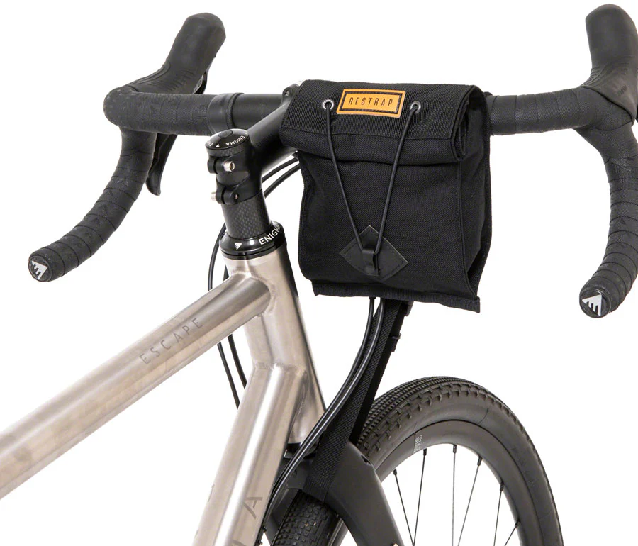 Restrap Tech Bag Fold Top 1.2L Black