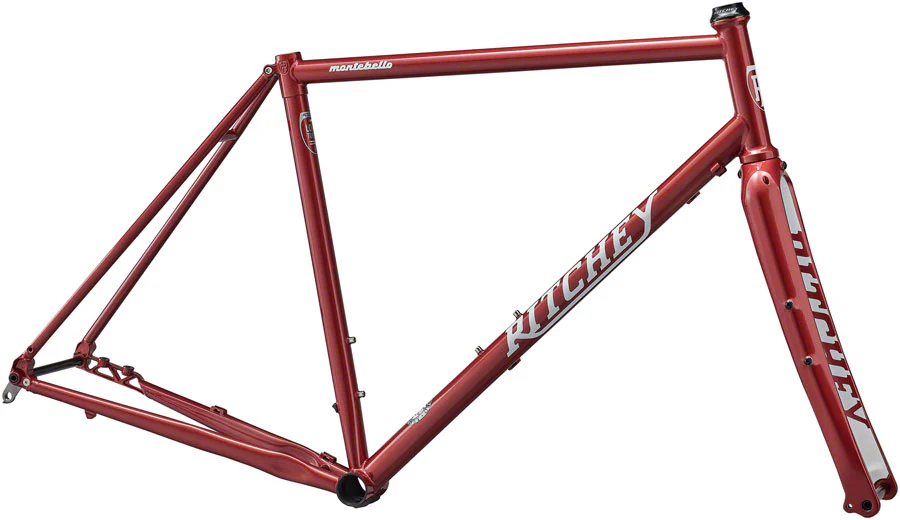 Ritchey Montebello Frameset - 700c, Steel, Hot Sauce