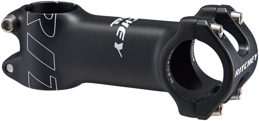 Ritchey Trail Stem - 31.8 Clamp, +/-0 1 1/8", Alloy, Black - Image 2