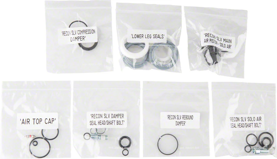 RockShox Service Kit Recon Silver MoCo/Turnkey 2013-15
