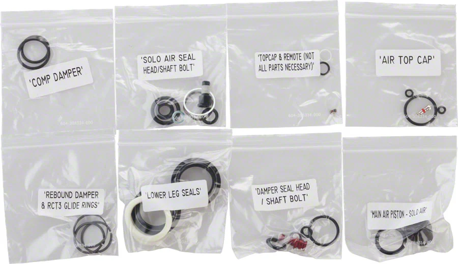 RockShox Service Kit SID-B/Reba 32mm MoCo+SoloAir A2-A3