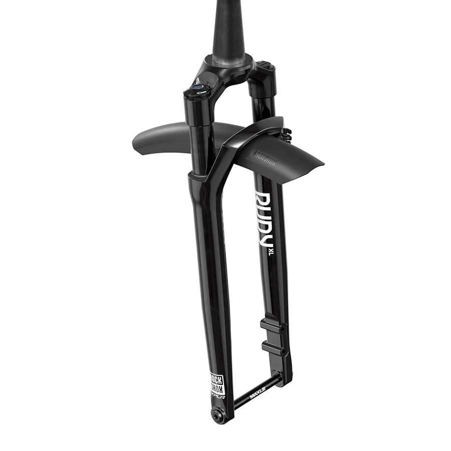 RockShox RUDY XL Ultimate Race Day 2 Suspension Fork - 700c 60 mm 12 x 100 mm 45 mm Offset Gloss BLK A1