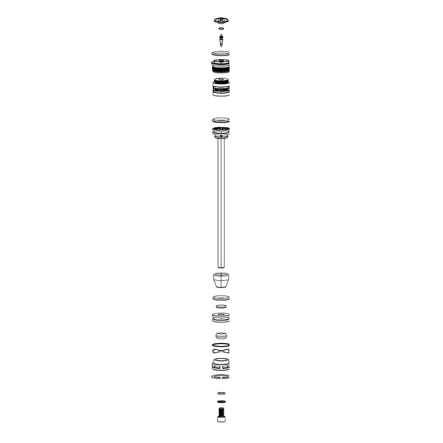 RockShox Solo Air Spring for Bluto SA 100 120mm 11.4018.010.143