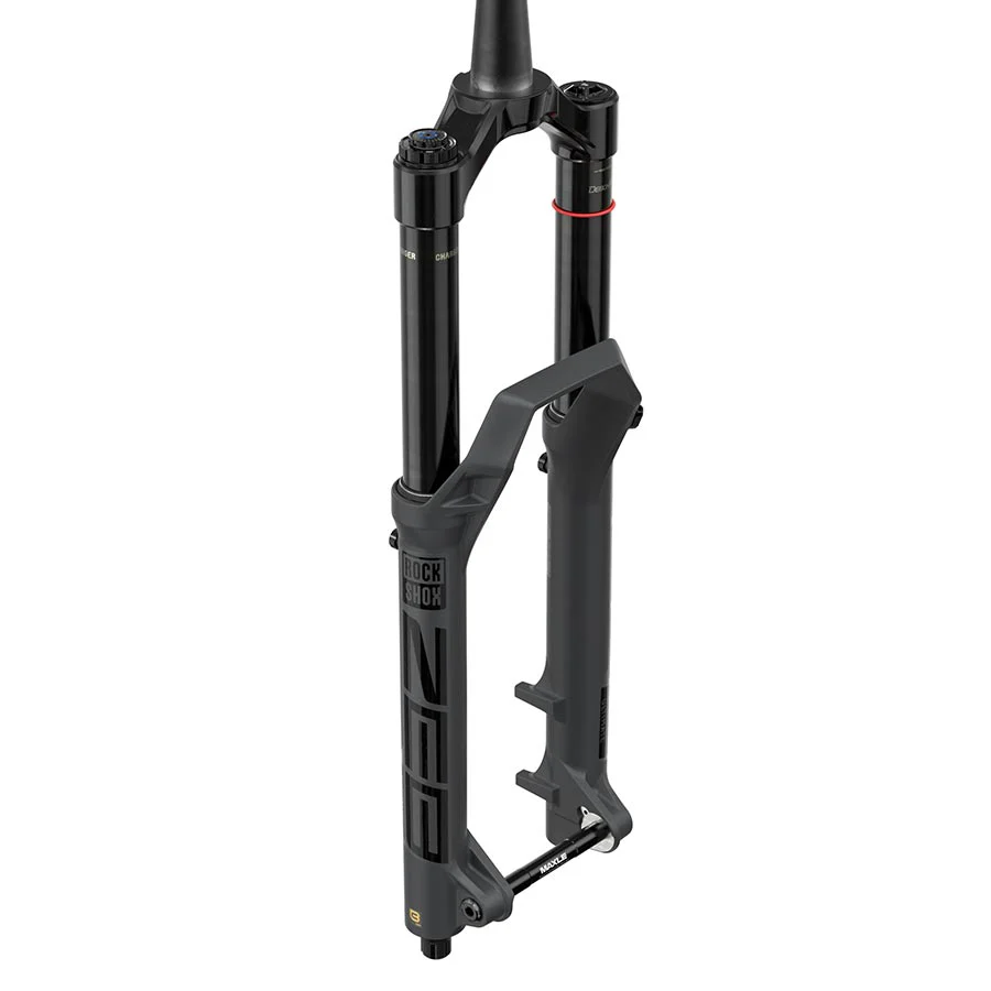 RockShox ZEB Ultimate A3 Suspension Fork 27.5'' DebonAir+ W/ButterCups 180mm 1-1/8''-1.5'' 15x110mm TA Rake: 44mm Grey