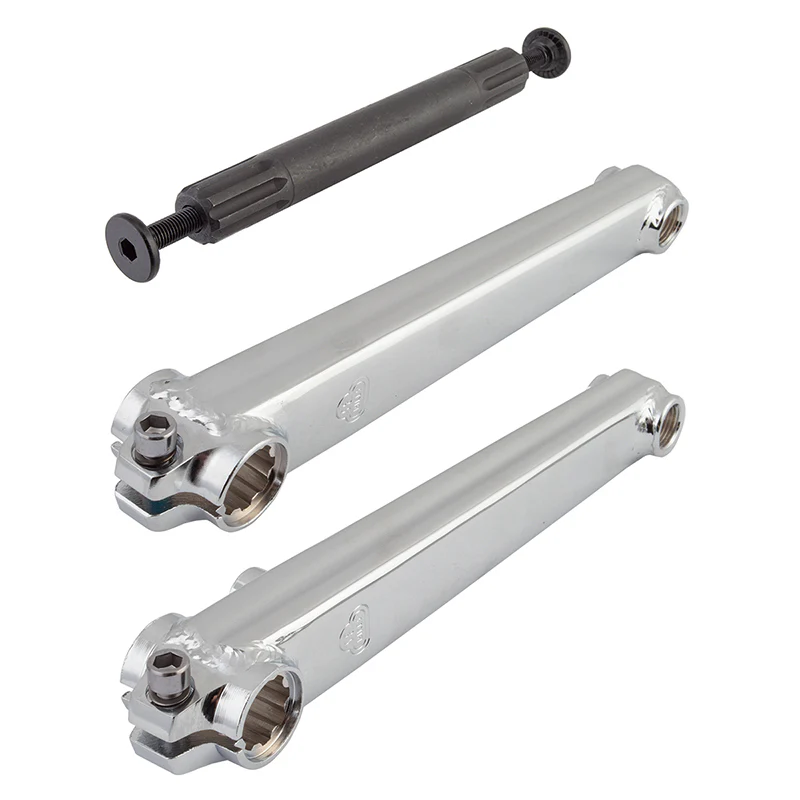 Se bikes V-Ridge Cranks 180mm 19mm crankset silver