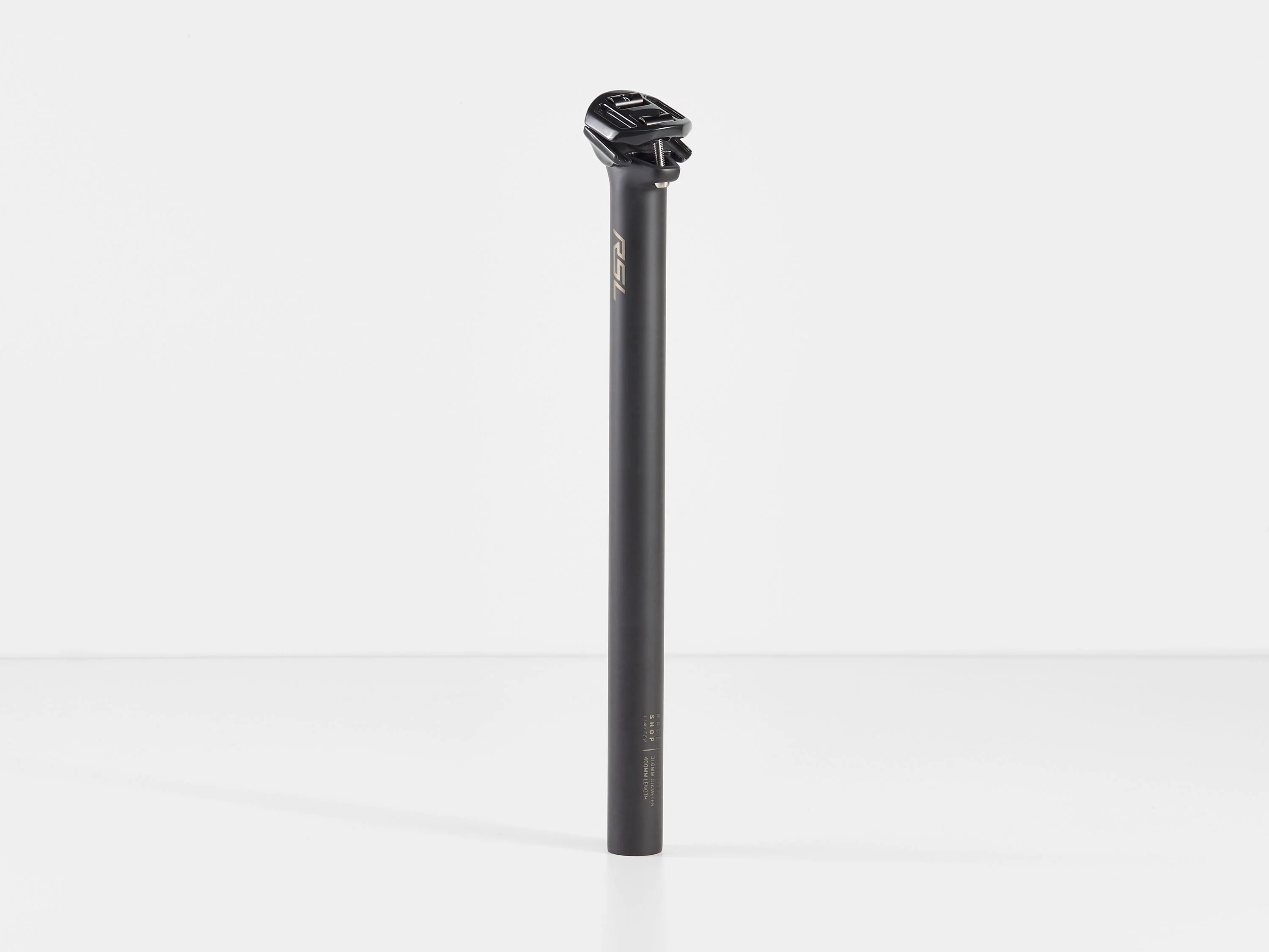Seatpost Bontrager RSL 2-Bolt 0-Offset 31.6 x 400mm Carbon