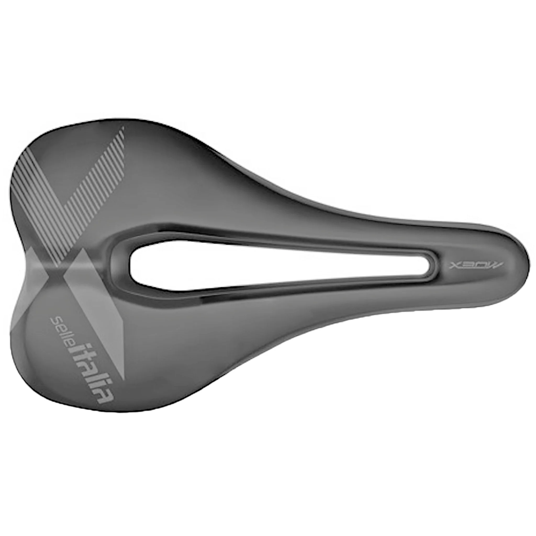Selle Italia X-Bow Superflow Saddle - Soft-Tek FeC Black