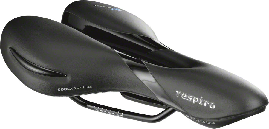 Selle Royal Respiro Athletic Unisex Black Saddle