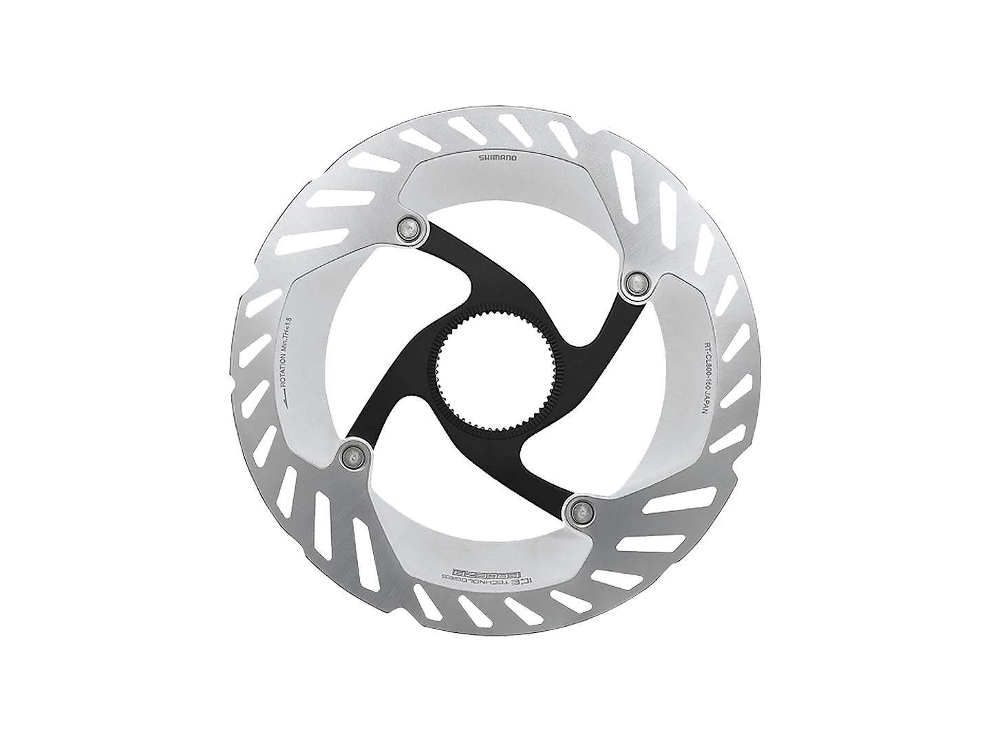 Shimano RT-CL800 ME Disc Brake Rotor - 180mm Centerlock External Spline Lockring Included