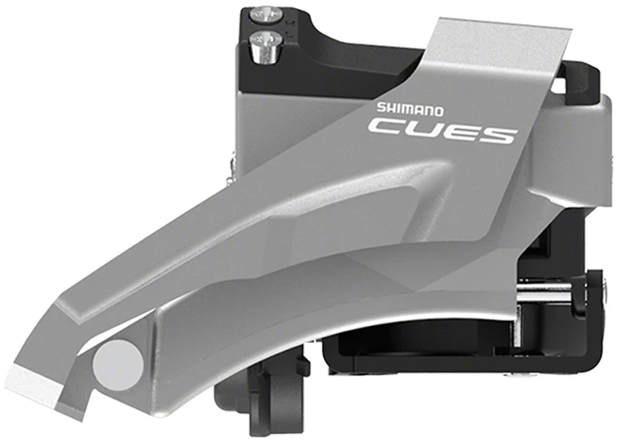 Shimano CUES FD-U4000-D Front Derailleur - 9/10-Speed Double 36/40t Max BLK/Silver - Image 3