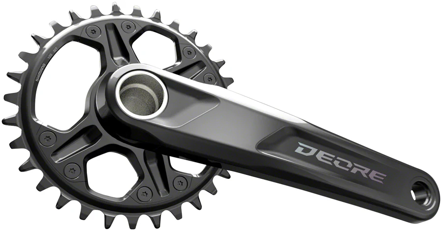 set Shimano M6120 Deore 32t Boost 170mm Black Crank
