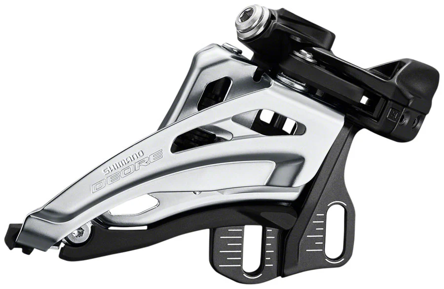 Shimano Deore FD-M6000 Front Derailleur - 10-Speed Triple Side-Swing Front-Pull - Image 2