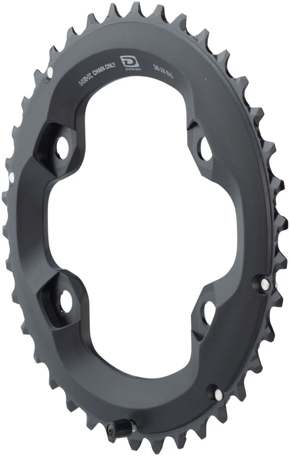Shimano Deore M6000 30T Chainring - 10 Speed 96mm BCD for 40-30-22T Set - Image 5
