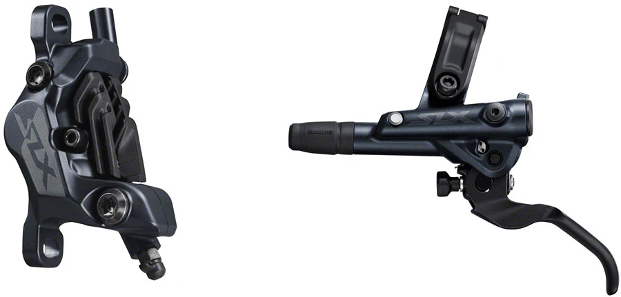 Shimano SLX BL-M7100/BR-M7100 Disc Brake Lever - Front Hydraulic Post Mount 2-Piston BLK - Image 3