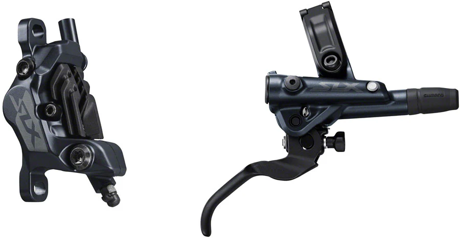 Shimano SLX BL-M7100/BR-M7100 Disc Brake Lever - Front Hydraulic Post Mount 2-Piston BLK - Image 4