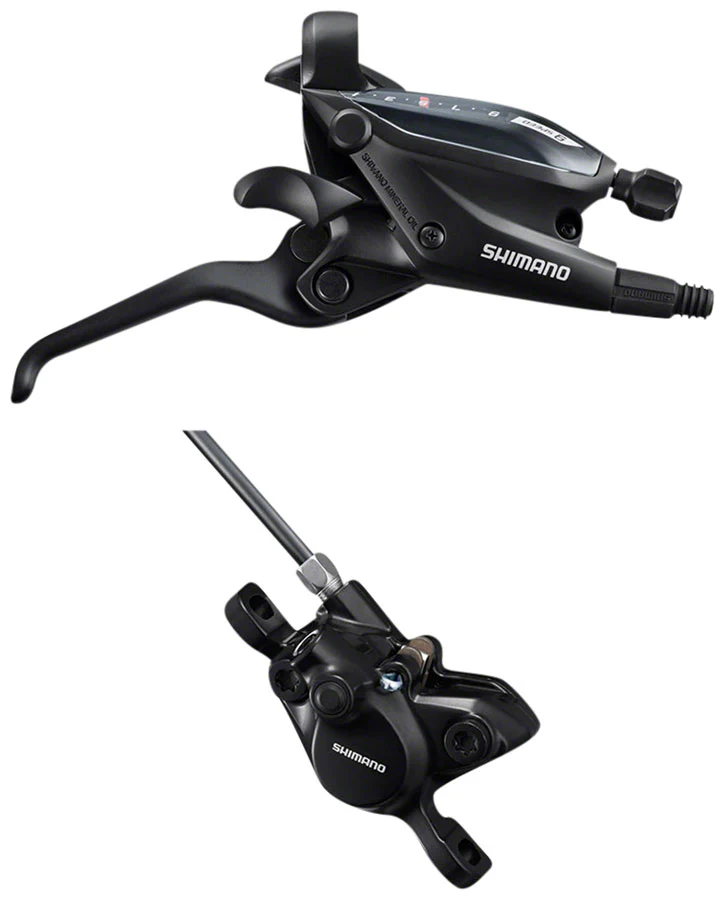 Shimano ST-EF505 EZ Fire Plus Shift/Brake Lever BR-MT200 Disc Brake Caliper - Image 2