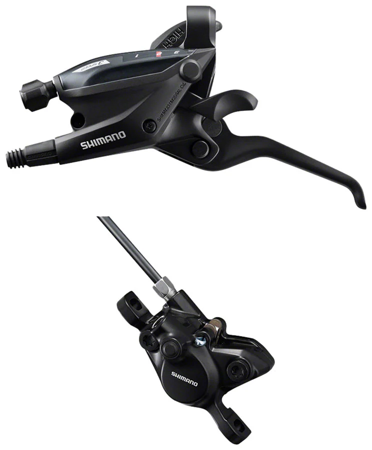 Shimano ST-EF505 EZ Fire Plus Shift/Brake Lever BR-MT200 Disc Brake Caliper - Image 3