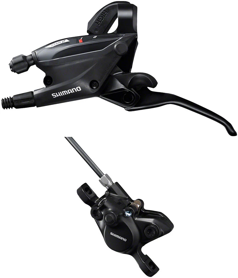 Shimano ST-EF505 EZ Fire Plus Shift/Brake Lever BR-MT200 Disc Brake Caliper - Image 4