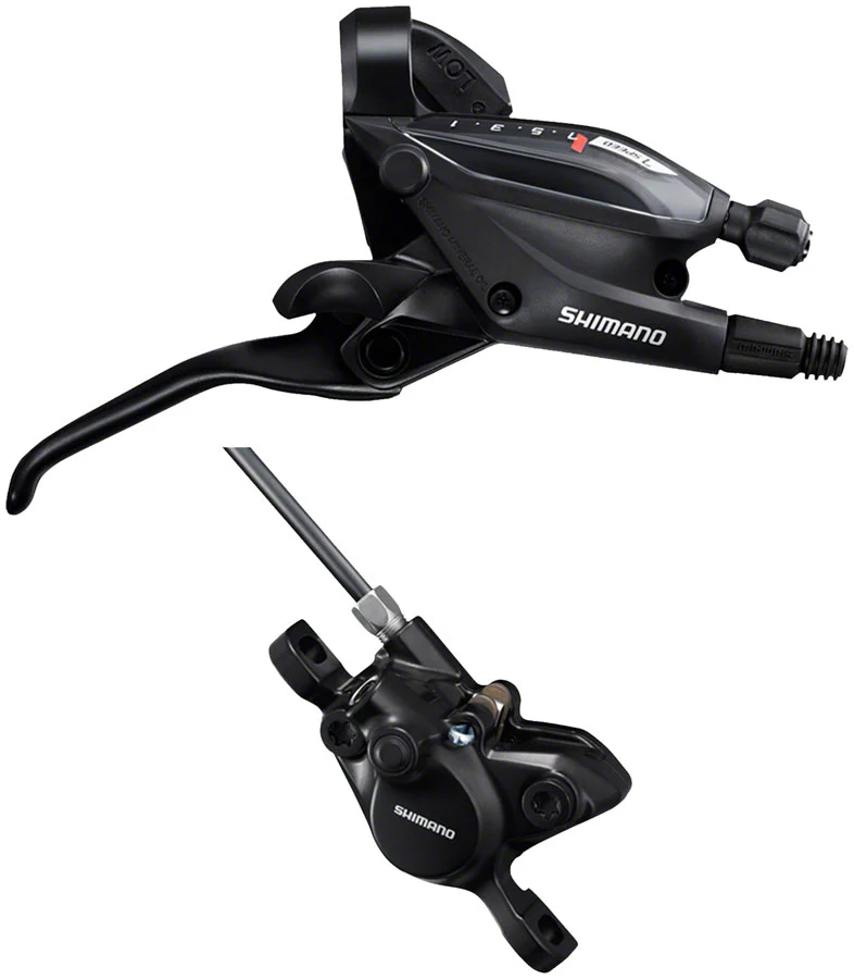 Shimano ST-EF505 EZ Fire Plus Shift/Brake Lever BR-MT200 Disc Brake Caliper - Image 5