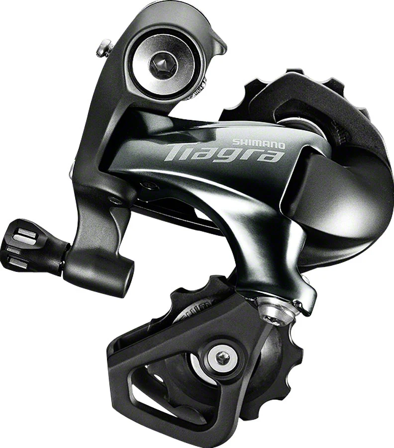 Shimano Tiagra RD-4700-GS Rear Derailleur - 10 Speed Medium Cage Silver - Image 2