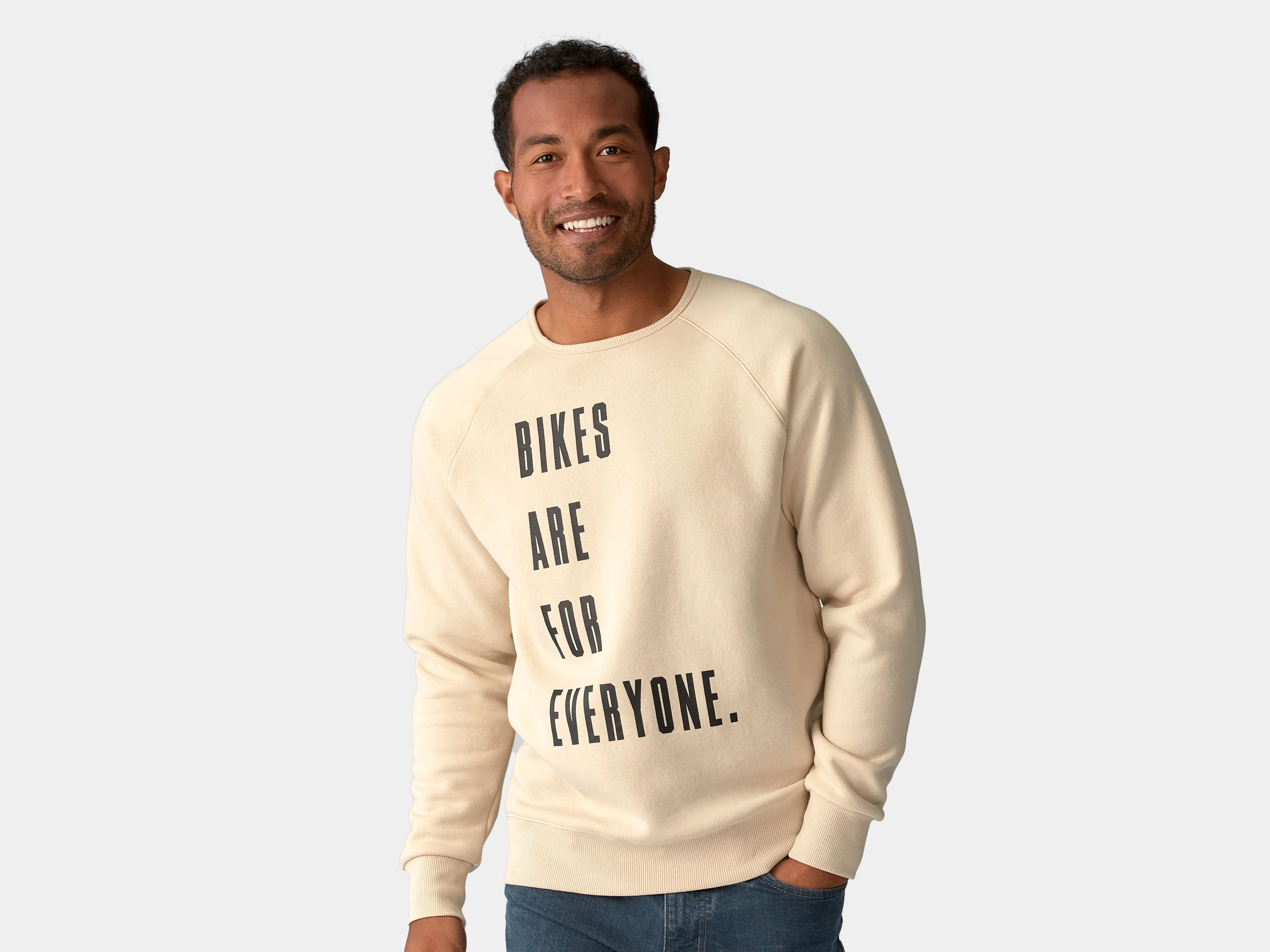 Trek Everyone Crewneck X-Large Off-White/Bone Shirt