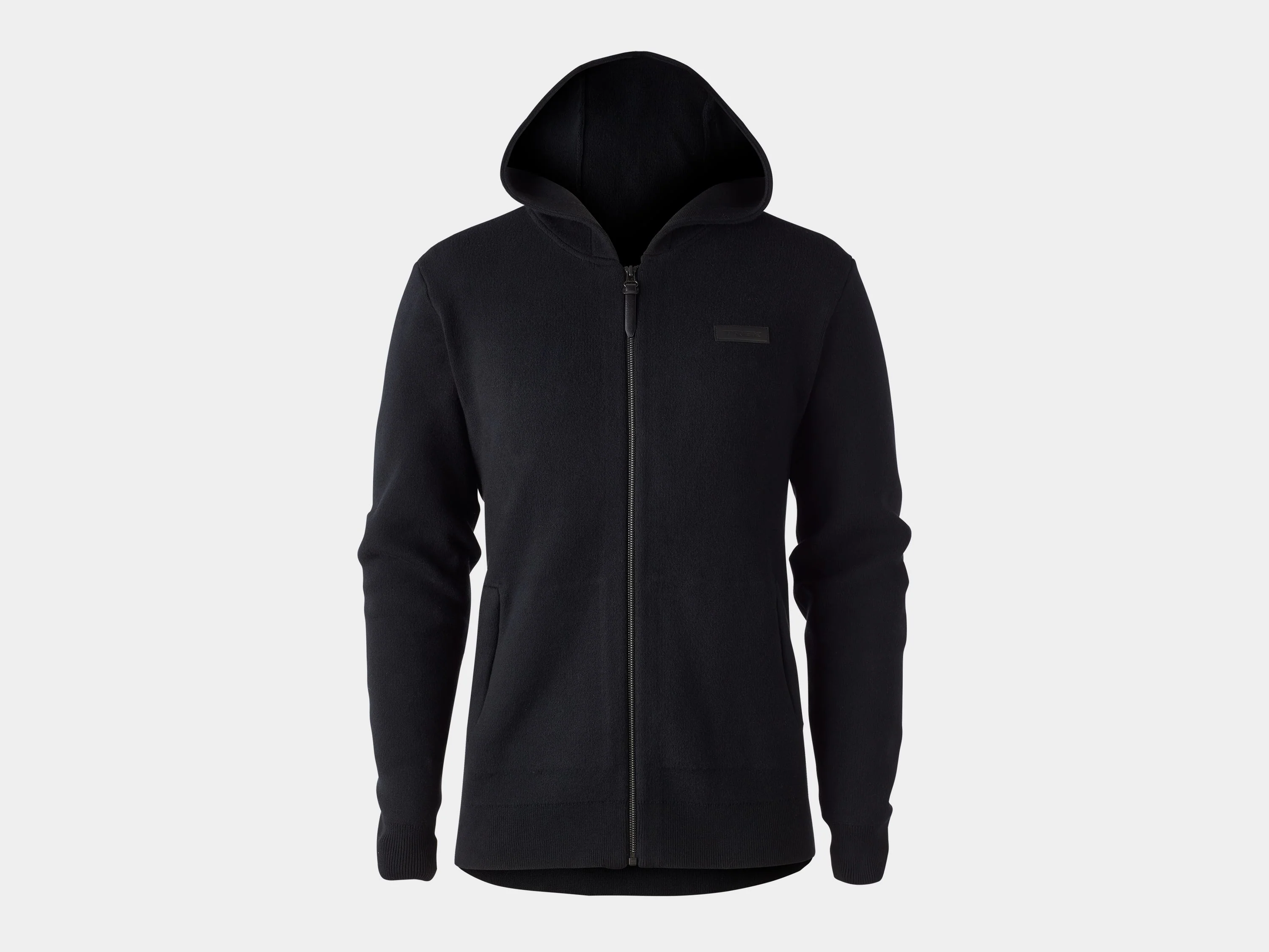 Trek Full Zip Hoodie Large Black Shirt