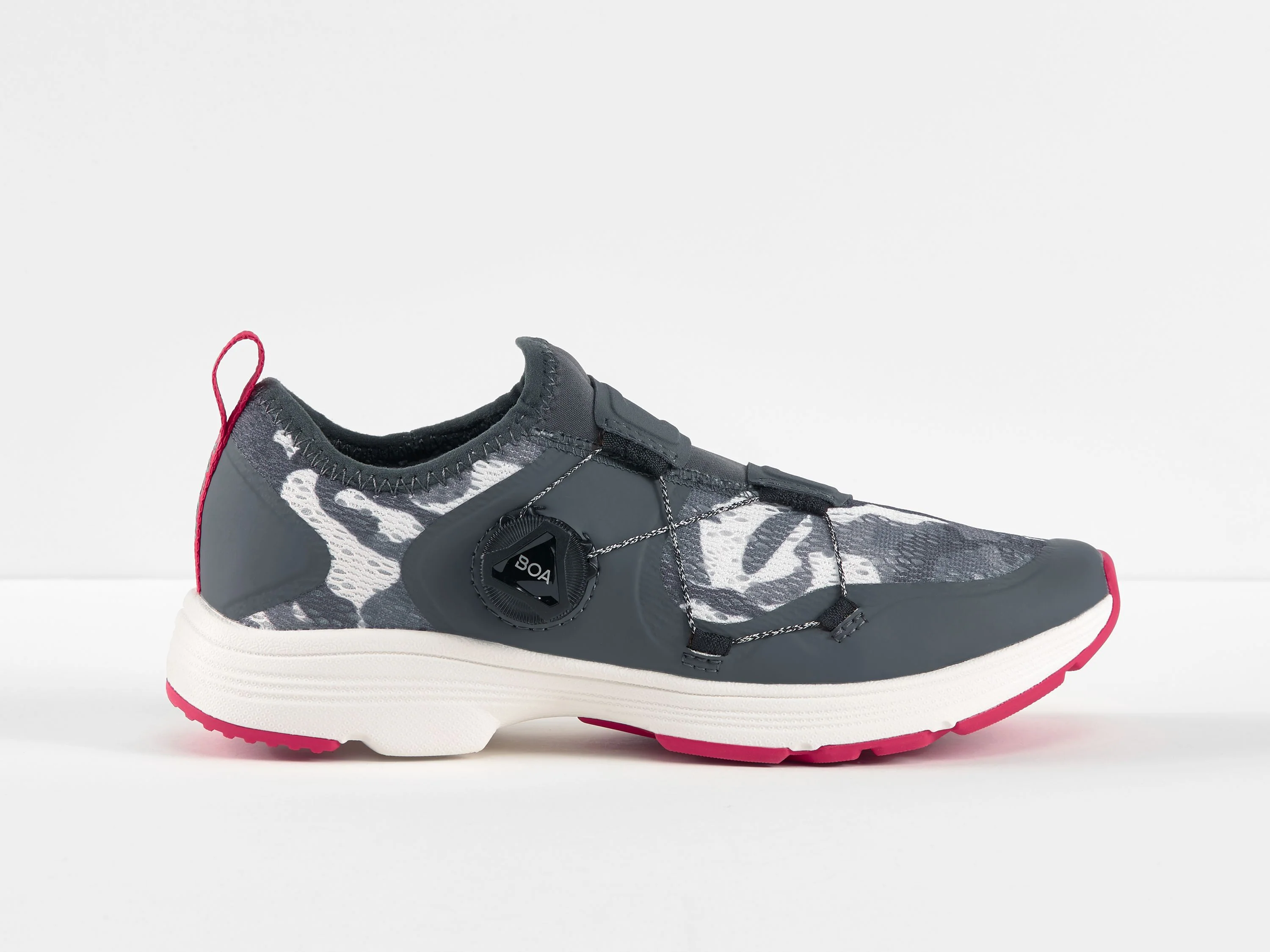 Bontrager Cadence 41.5 Grey Camo Shoe