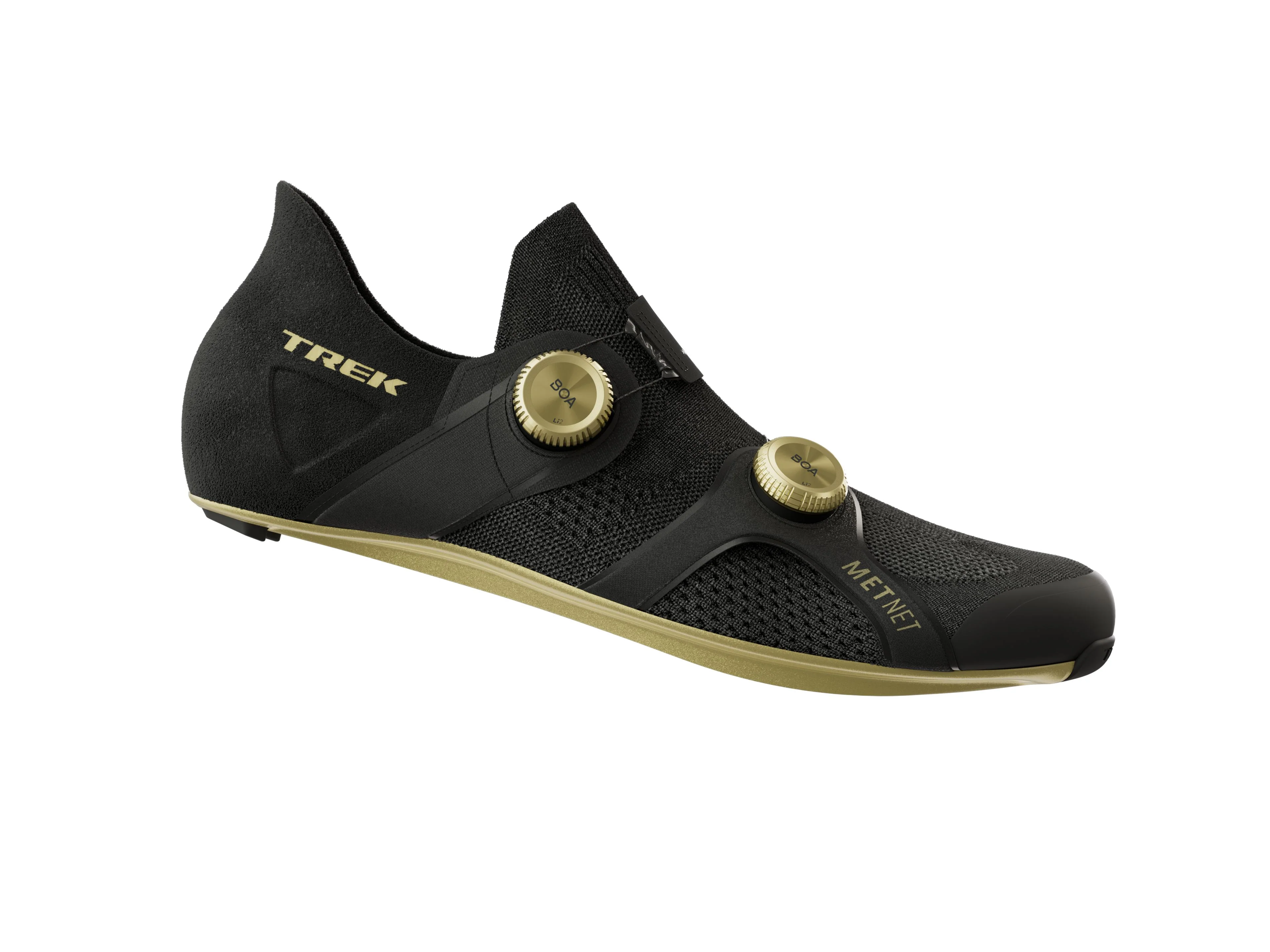 Trek RSL Knit 44.5 Black/Gold Shoe