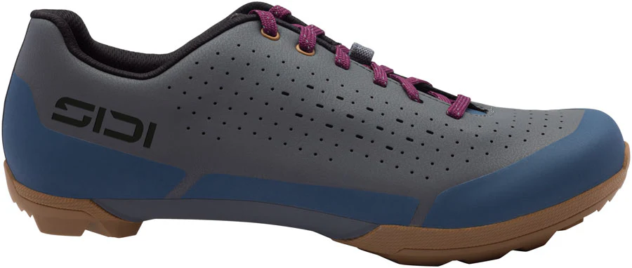 SIDI Asper Laces Gravel Shoes - Dark Gray 44