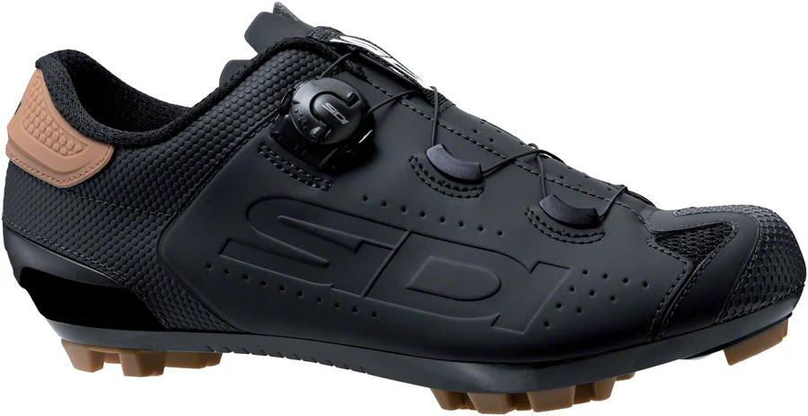 SIDI Dust Mountain Clipless Shoes - Men's Black/Black 41.5