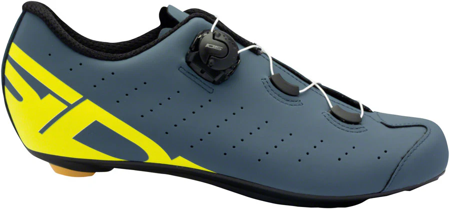 SIDI Fast 2 Road Shoes - Blue/Yellow 43.5
