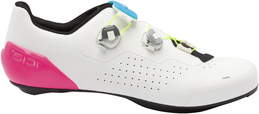 SIDI Genius X WYVE Road Shoes - White Fluo 46