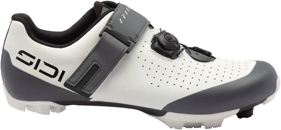 SIDI Physis Mountain Clipless Shoes - Ice White/Anthracite 45
