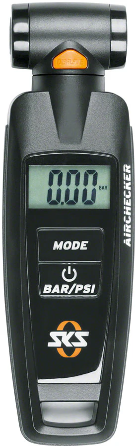 SKS Airchecker Digital Display Pressure Gauge - Presta Schrader Clik