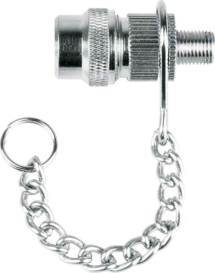 SKS Pump Adaptor with Chain Schrader to Presta
